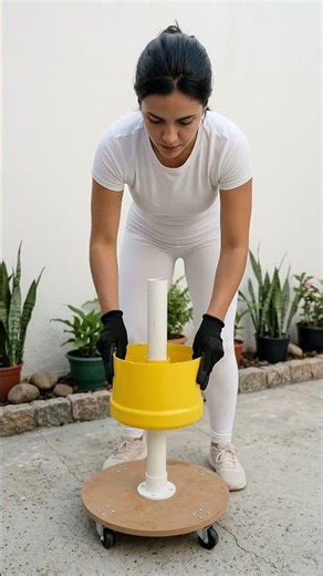 Reciclando galão de 20 litros pro jardim