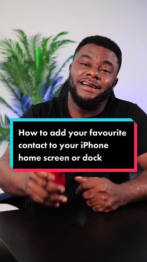 How to add your favourite contact to your iPhone home screen or dock