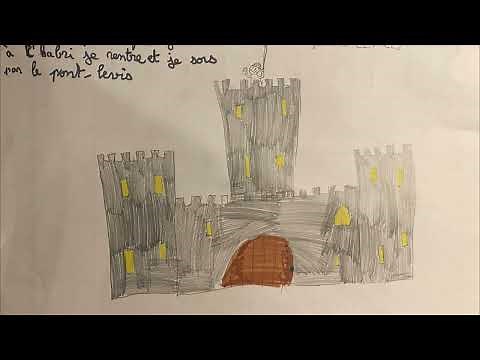 "Dans mon château fort " par les CP CE1 des Chartreux