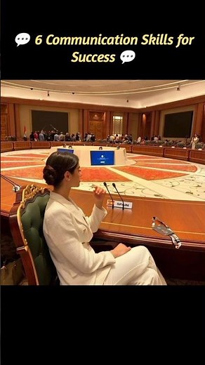 💬 6 Communication Skills for Success 💬 #shorts #shortsfeed #motivation #shortvideos #viral #study