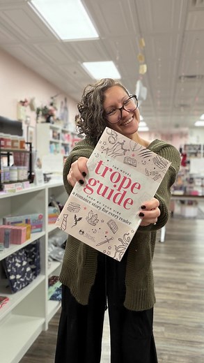 📦Welcome to The Novel Trope Guide. We took your nostalgic book fair flyers and made it 100% romance books! It even has that book fair flyer smell. IYKYK! The guide will be printed seasonally and contain fun new books and games each edition. This guide is free at any of the participating 30 romance bookstores. It is also available on our website for free digital download and for a small purchase cost if you’d like a hard copy shipped to you. The contents: 800 Books 400 Authors 250 Hours of work 
