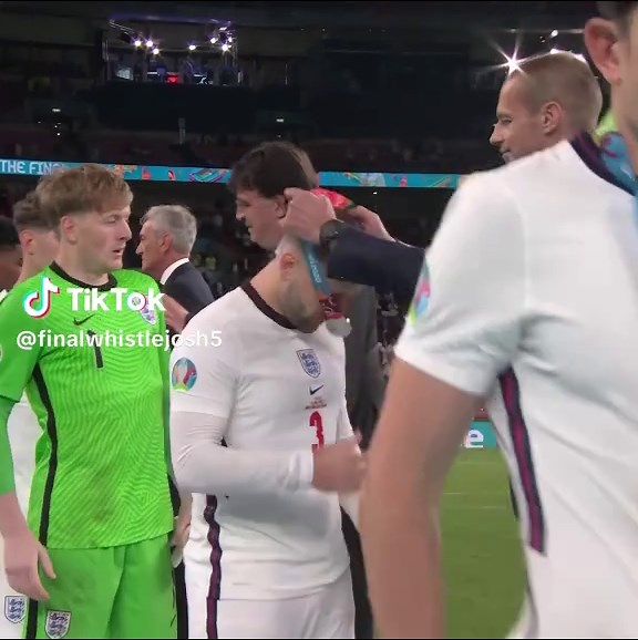 Impressive Display of Soccer Players with Medals