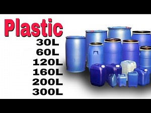Plastic Barrel Business 30 To 300L Plastic |
