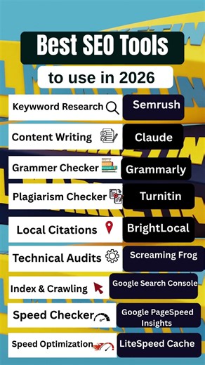 Best SEO Tools to Use in 2026 | Must-Have Tools for SEO Expert