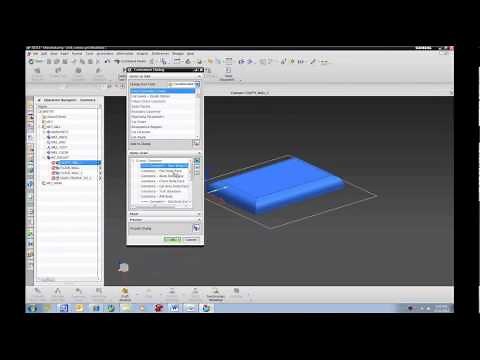 CUSTOMIZATION - "How to create a NX CAM custom operation template"
