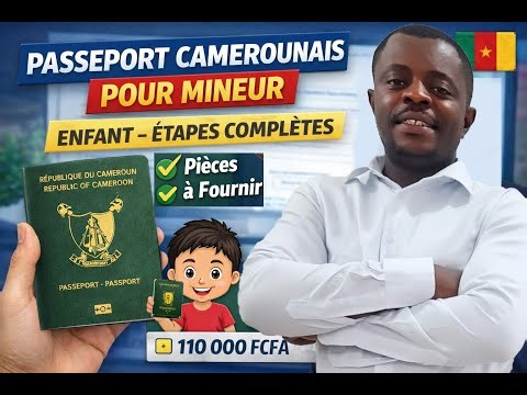 Passport application for minors over 14 years old