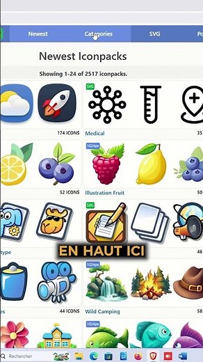 Comment trouver des icônes gratuites facilement ?