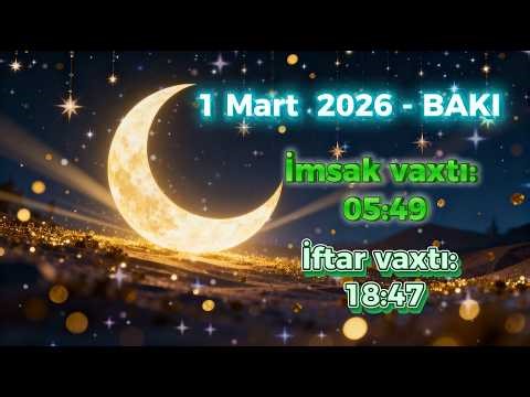 Ramazan 11-ci gününün duası | RAMAZAN TƏQVİMİ 2026 | İmsak və İftar Vaxtları #ramazan #orucluq
