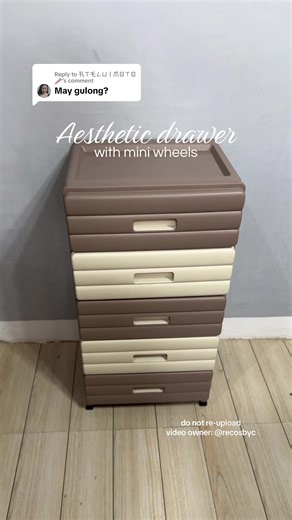 Mini Drawer Storage Organizer with Wheels