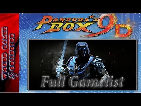 Pandora's Box 9D Complete Game List Wicked Tour !