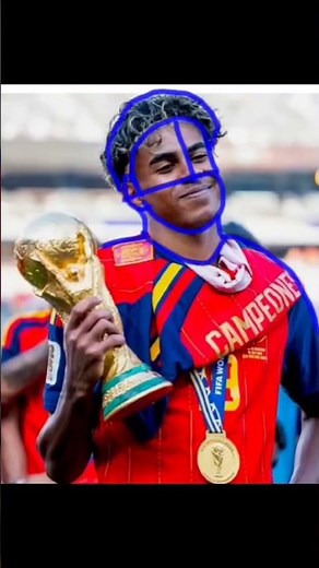 How to draw Lamine Yamal✨🏆⚽ - step by step #shorts #football #yamal #viral #soccer
