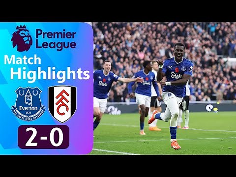 Everton vs Fulham 2-0 Highlights Goals | Premier League 2025 | fulham everton