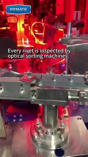 Rivmate Blind Rivets: Fast Installation with Optical Inspection Quality #rivets #fasteners #factory