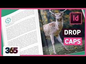 🔠 Drop Caps | InDesign CC Tutorial #106/365