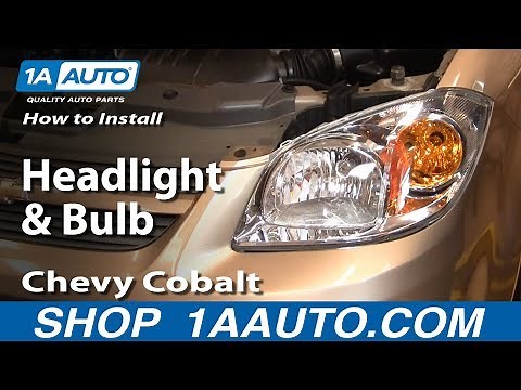 How to Replace Headlight and Bulb 05-10 Chevy Cobalt