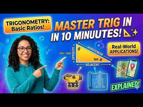 Trigonometry for Beginners: A Simple & Easy Guide! #trigonometry #learningmath