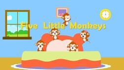 贝乐虎英文儿歌 13 Five Little Monkeys