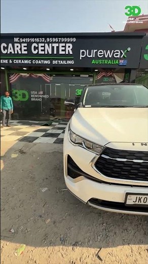 Innova Hycross Gets a Ceramic Shine | 3D Car Care Jammu