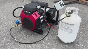 AUTOMATIC START Honda Powered 13,750 Watt Propane/Natural Gas Generato