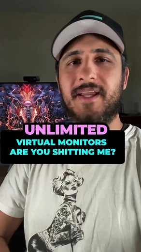 This one is niceeee. Sick PC tip to get unlimited monitors, screens, and desktop space for free. . Perfect if you run out of space on your desktop and lack a second monitor. ❤️‍ . Like, save, and follow. 拾 #computer #technology #techie #pc #entrepreneur | Joe George | Facebook