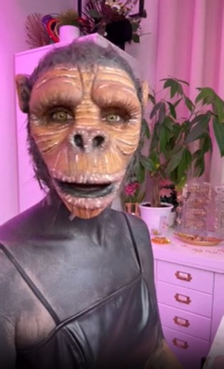 Transform Into Planet of the Apes With This Makeup Look