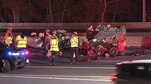 North Freeway reopens heading inbound near downtown following deadly wrong-way crash