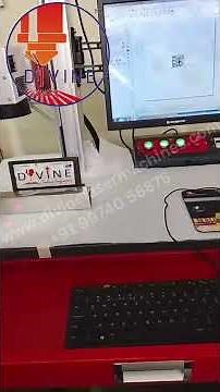 Fiber Laser QR Code Marking Machine