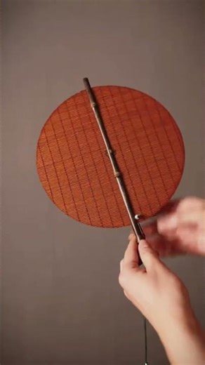 Unbelievable:A fan you can roll up? Check this out!👀#fan #hanfu #chinese #chineseculture #bamboo