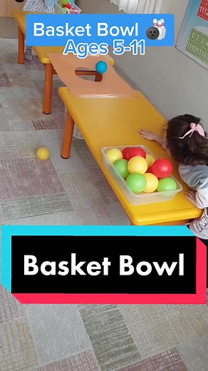 Basket Bowl Game for Primary PE Class