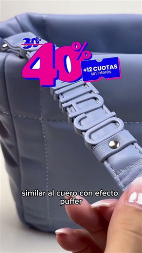 😱¡Extendimos las 12 cuotas sin interés!😱 Conseguí la Bandolera Puffer que tanto soñabas ❤️❤️