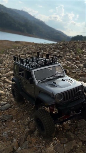 MN 128 RC crawler outdoor action