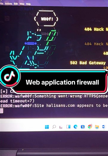 Cybersecurity vulnerability assessment using a web application firewall scanner……#creatorsearchinsights #cybersecurity #cybersecurityawareness #mentorships
