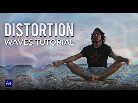 Create Distortion Waves In After Effects