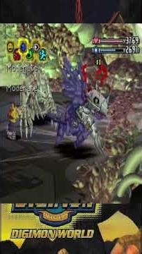 Digimon World 1: Saving and Recruit Myotismon Part 2 (Fight and Recruit Skull Greymon) #gaming