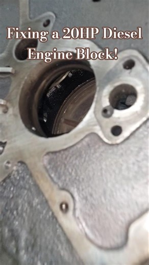 Precision Boring: Restoring a 20HP Diesel Engine