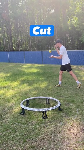 The form and spin is looking a lot better tan a few months ago! 📈 #roundnet #spikeball #transformation #roundnetworld #fyp #sport #serving #cutserve