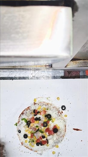 Crispy Thin Crust Pizza Perfection 🍕 #shorts #ytshorts #viral