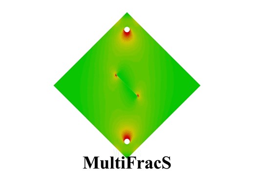 多物理场断裂分析软件MultiFracS模拟材料中裂纹扩展