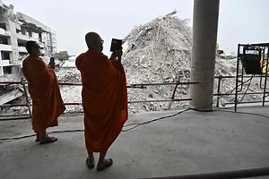 Bangkok building collapsed after Myanmar quake due to construction, design flaws, probe shows