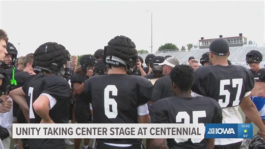 Iowa high school football: Unity taking center stage at Ankeny Centennial
