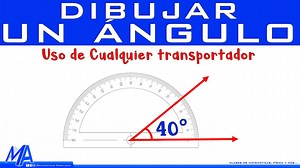 En este video te explico cómo dibujar cualquier ángulo o cómo medir un ángulo y el uso correcto de cualquier transportador o graduador, además te enseño cómo dibujar un ángulo en diferentes posiciones. Curso completo de Ángulos: https://www.facebook.com/watch/100055132908857/1522948384832702 _______________________________________________________________ Si quieres ayudarme para que el canal siga creciendo puedes: - Suscribirte: www.youtube.com/@MatematicasprofeAlex - Contribuir al canal con una