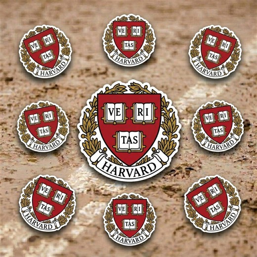 Vintage Academic Crest Sticker Retro University Style Shield Badge Vinyl Decal - Etsy