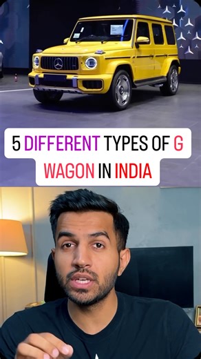 RICH TORQUE BY VIKAS on Instagram: "5 Different types of Mercedes G WAGON India Comment down your favourite one #gclass #g63amg #gwagon #mercedesgwagon #g400d #g63grandedition"