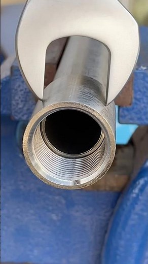 Quick tip: Use 2 wrenches to loosen threaded pipe joints! #diy