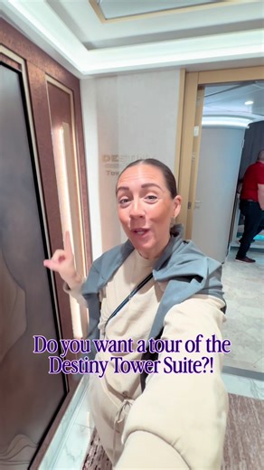 Luxury Awaits in the Destiny Tower Suite on Disney Cruise