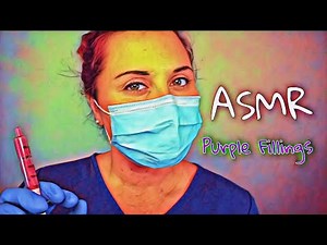 [ASMR] Dental Role-play | Evil Dentist | Experimental Purple Fillings | Brush, Drill, File