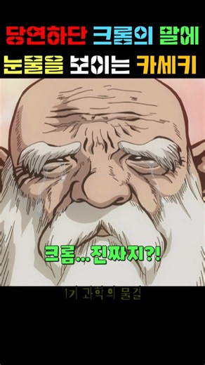 카세키를 울려버린 크롬 #애니매이션 #닥터스톤 #애니쇼츠