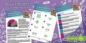 Guide to the Qur'an and Bookmark Craft (Ages 7 - 11)