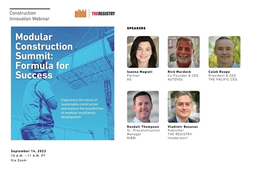 Modular Construction Summit: Formula for Success
