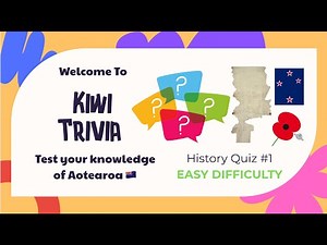 New to NZ History? 🇳🇿 Try This Beginner Quiz | Easy New Zealand History | Kiwi Trivia